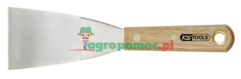 KS Tools Decorator's scraper, stainless, 63x225mm | zdjęcie nr 1