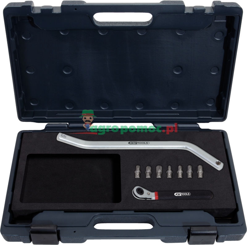 KS Tools Door hinge & alignment set, 9pcs | zdjęcie nr 1