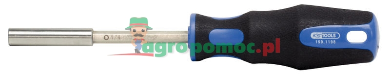 KS Tools ERGO+ 1/4" bit driver, magnetic, 205mm | zdjęcie nr 1