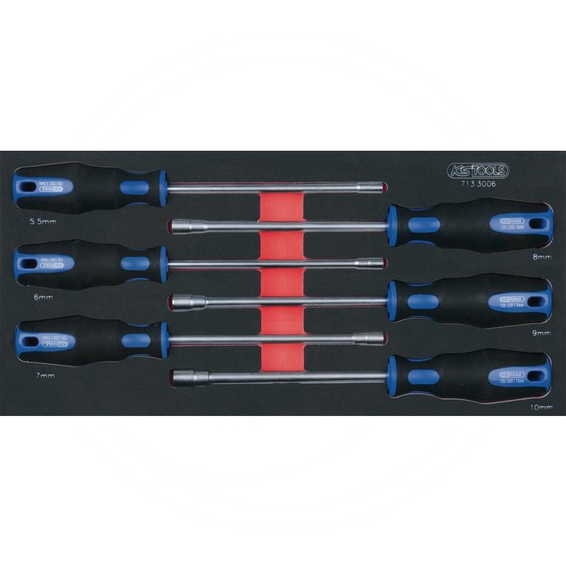 KS Tools ERGO+ nut spinner set, 6 pcs | zdjęcie nr 1