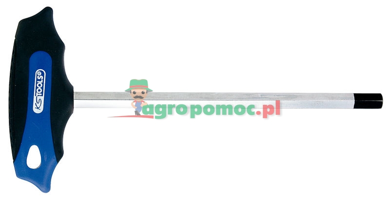 KS Tools ERGO+ T-handle key hex, 2.5mm | zdjęcie nr 1