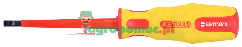 KS Tools ERGO VDE slot screwdriver, 3.5mm | zdjęcie nr 1