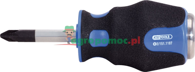 KS Tools ERGOmax stubby screwdriver, PZ2 | zdjęcie nr 1