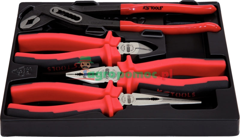 KS Tools ERGOTORQUE pliers set, 4-piece | zdjęcie nr 1
