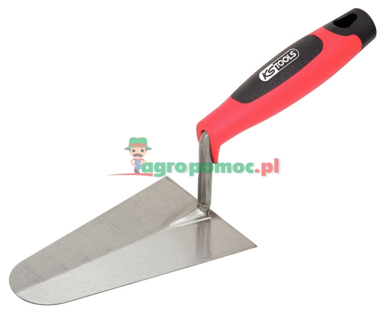 KS Tools Gauging trowel + 2k-handle, round, 240mm | zdjęcie nr 1