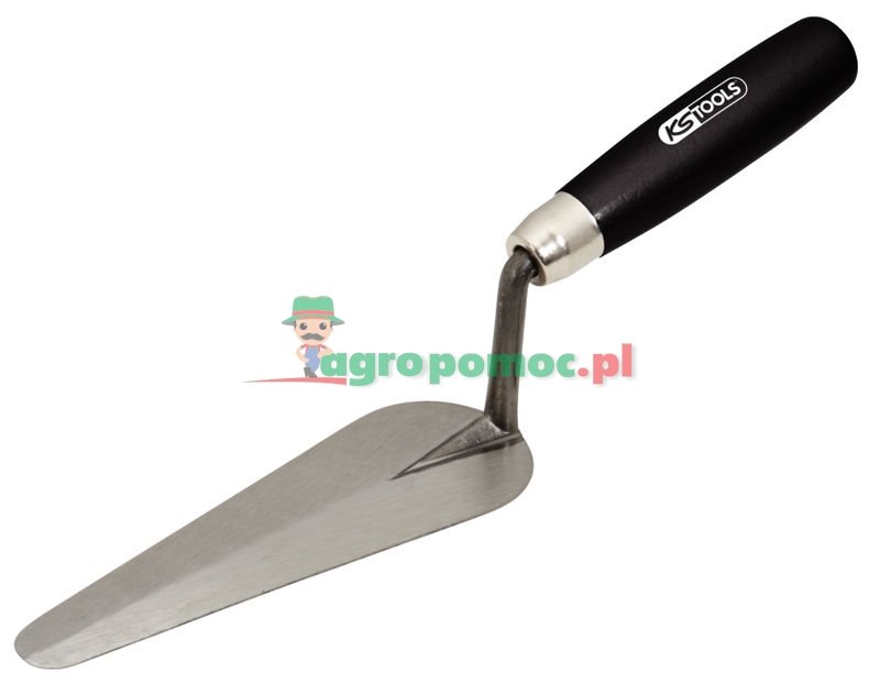 KS Tools Gauging trowel + wooden handle, 160mm | zdjęcie nr 1