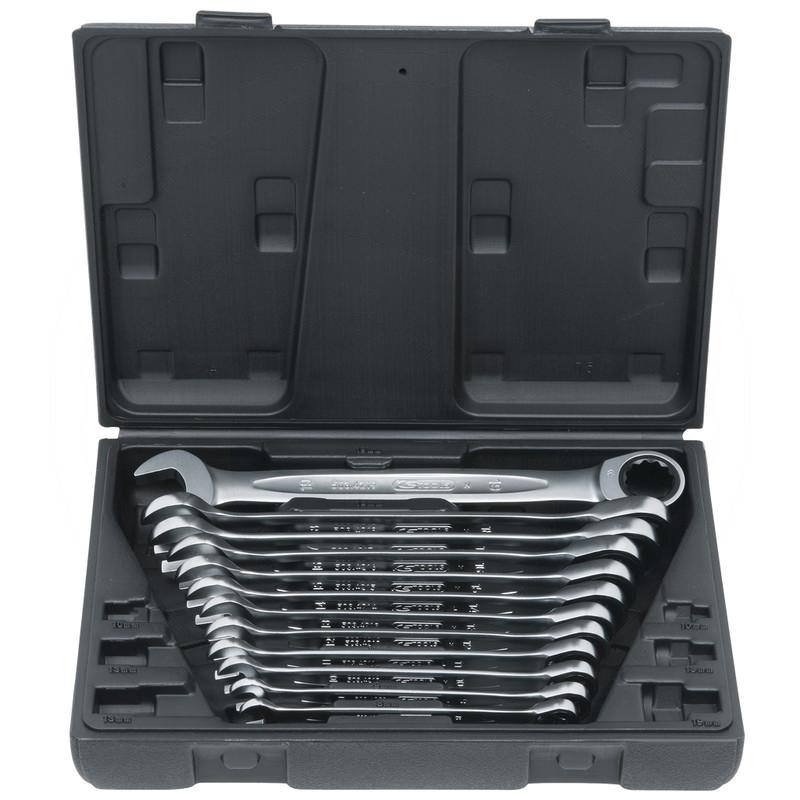 KS Tools GEAR+ comb ratchet spanner set, 12pcs | zdjęcie nr 1