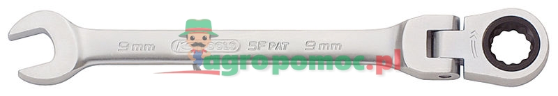 KS Tools GEAR+ flex head comb spanner, 12mm | zdjęcie nr 1