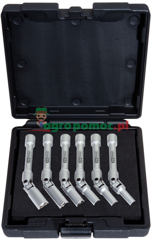 KS Tools Glowplug uni joint key set, 6pcs, 3/8" | zdjęcie nr 1