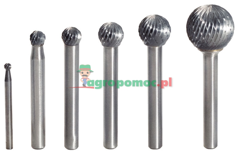 KS Tools HM ball milling burr form D, 3mm | zdjęcie nr 1