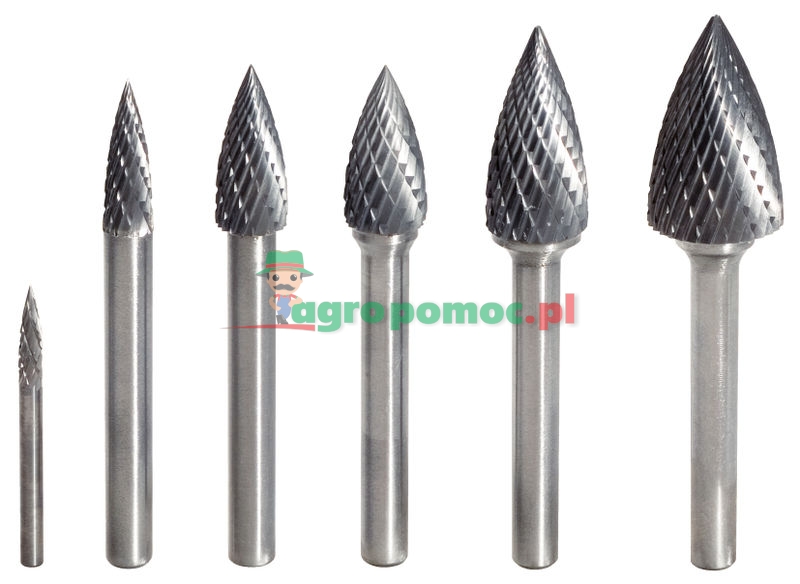 KS Tools HM pointed burr Form G, 16mm | zdjęcie nr 1