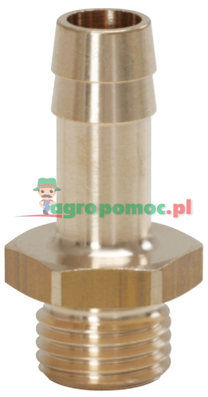 KS Tools Hose connector, male thread, 45°, 13x7mm | zdjęcie nr 1