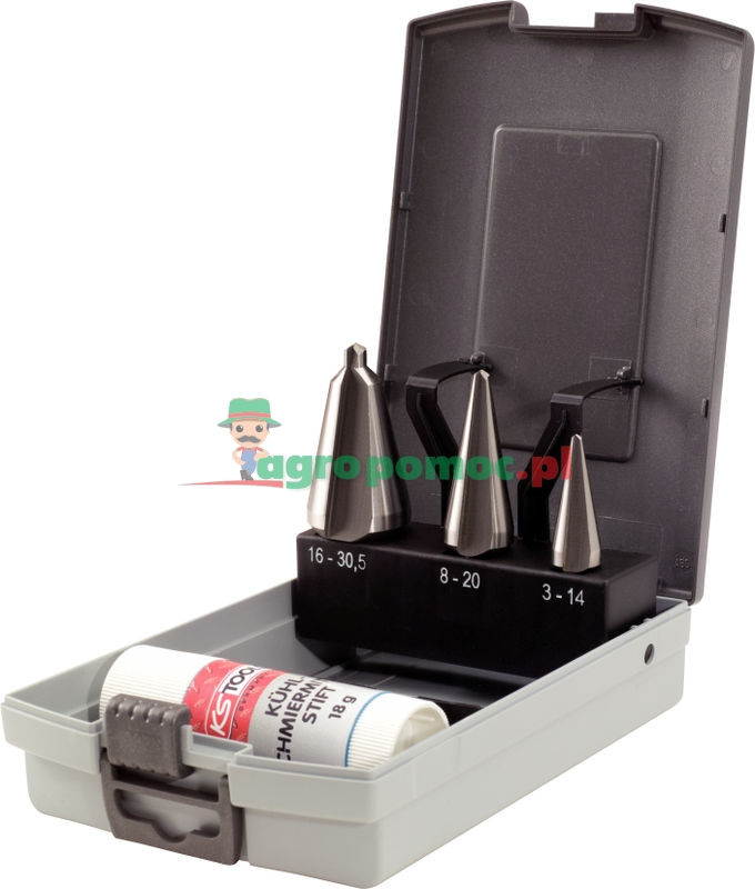 KS Tools HSS Co cone cutter set, 4pcs | zdjęcie nr 1
