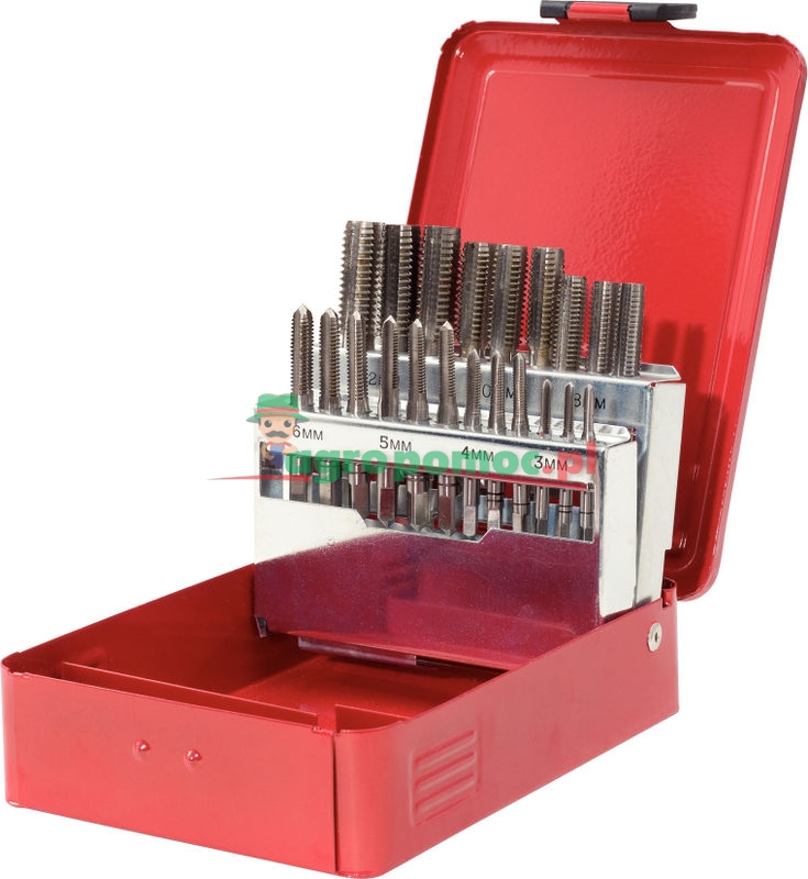 KS Tools HSS CO tap set, 21pcs, M3-M12 | zdjęcie nr 1