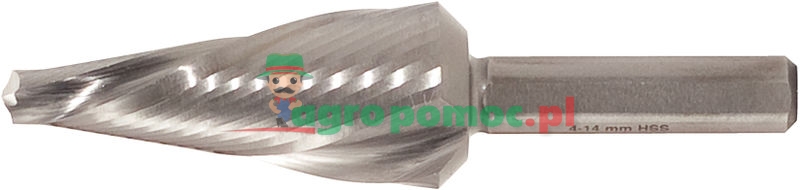KS Tools HSS cone cutter, spiral, Ø 4-14mm | zdjęcie nr 1