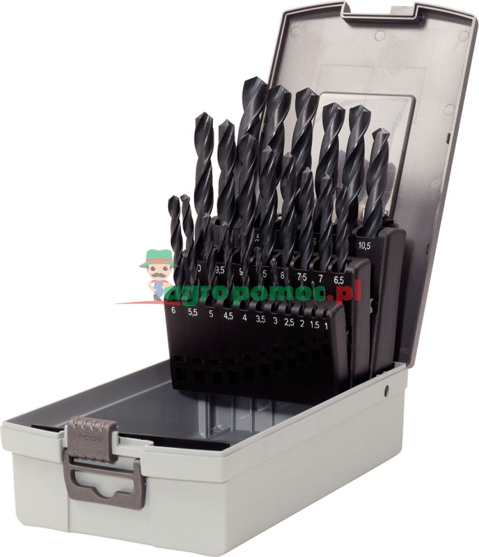 KS Tools HSS drill bit set, 25pcs, 1-13mm | zdjęcie nr 1