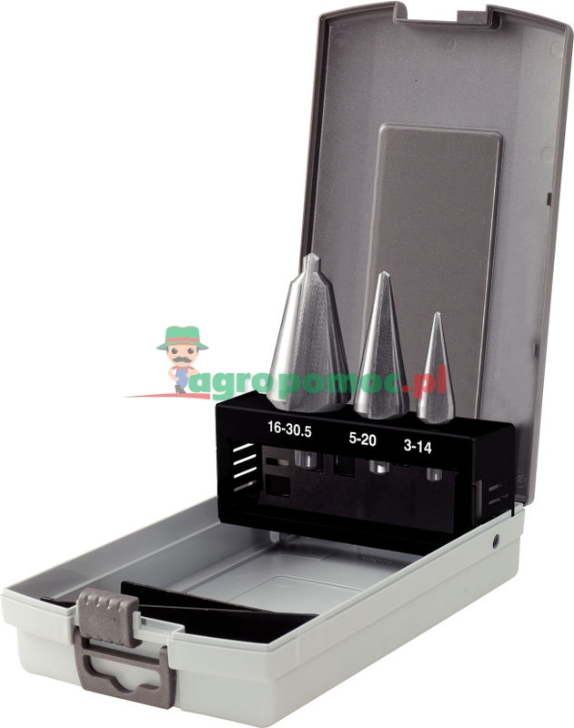 KS Tools HSS TIN cone cutter set, 4pcs | zdjęcie nr 1