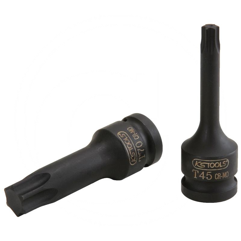 KS Tools Impact bit socket TX long, 1/2", T70 | zdjęcie nr 1
