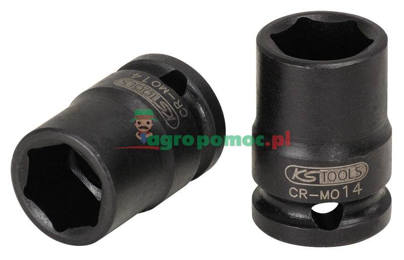 KS Tools Impact socket, deep, 3/8", 9mm | zdjęcie nr 1
