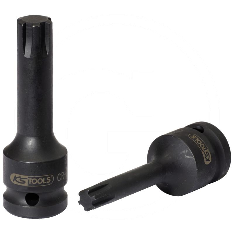 KS Tools Impact socket RIBE long, 1/2", M8 | zdjęcie nr 1