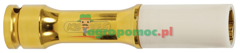 KS Tools Impact socket, XXL, yellow, 1/2", 19mm | zdjęcie nr 1