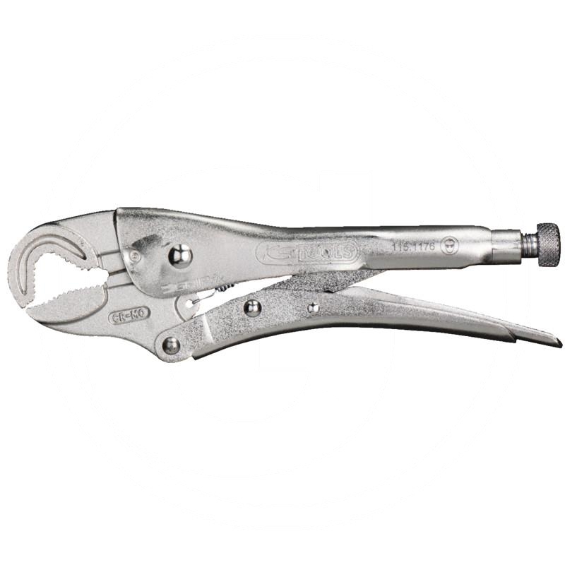KS Tools Jaw gripping pliers with wire cutter, 175mm | zdjęcie nr 1