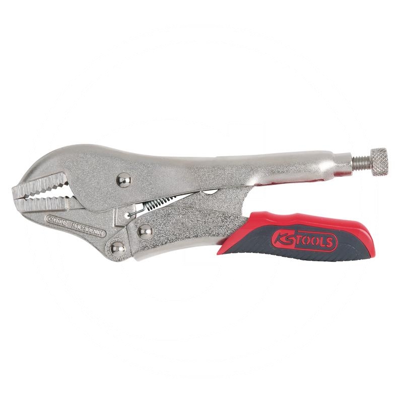 KS Tools Locking pliers with quick-release lever, straight jaws | zdjęcie nr 1