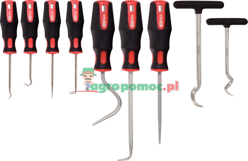 KS Tools Master hook-tool set, 9-pcs. | zdjęcie nr 1