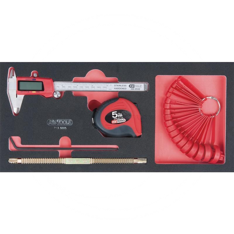KS Tools Measuring tool insert, 5 pcs, 1/3 system insert | zdjęcie nr 1