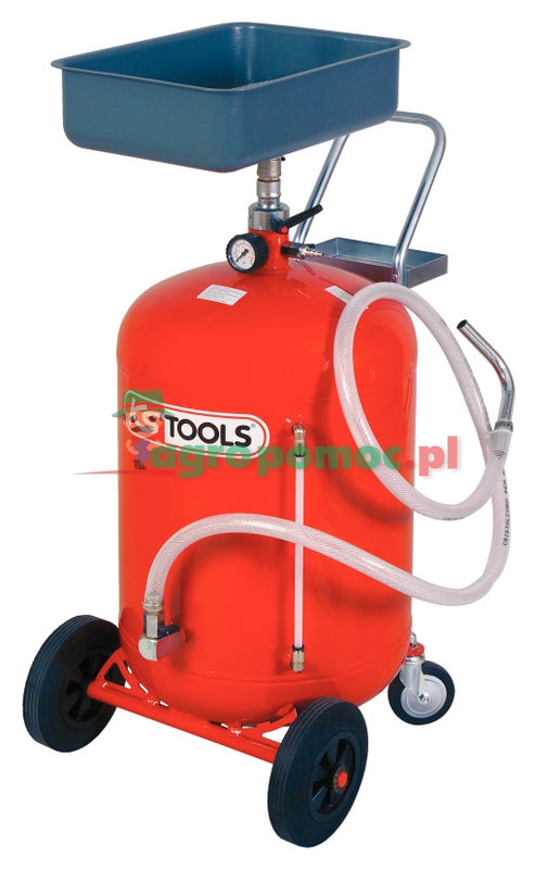 KS Tools Mobile catch basin for used oil, 60 litre | zdjęcie nr 1
