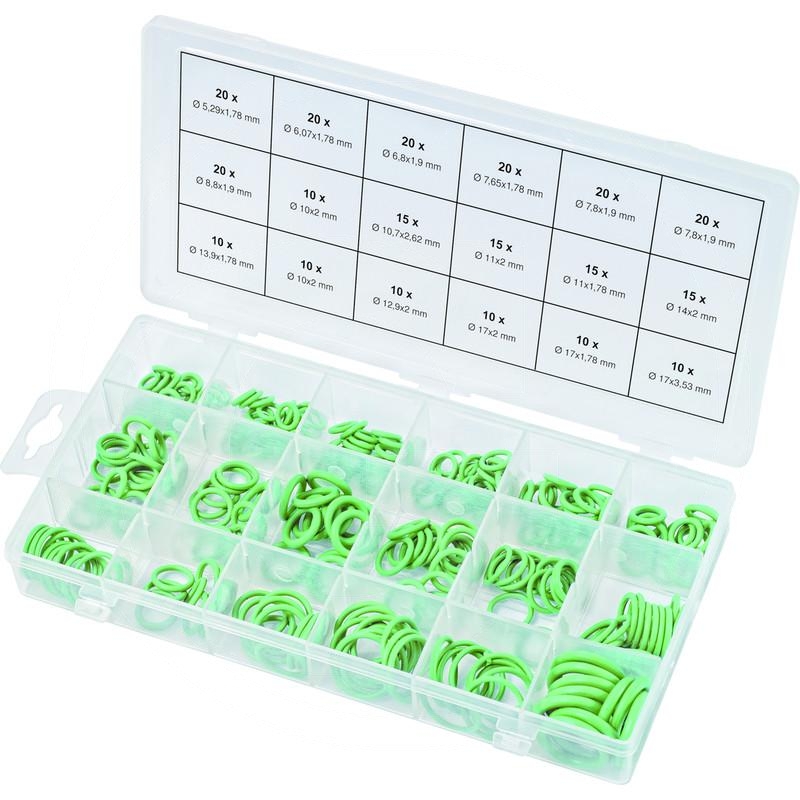 KS Tools O-rings assortment for HNBR air conditioning, 270 pcs | zdjęcie nr 1