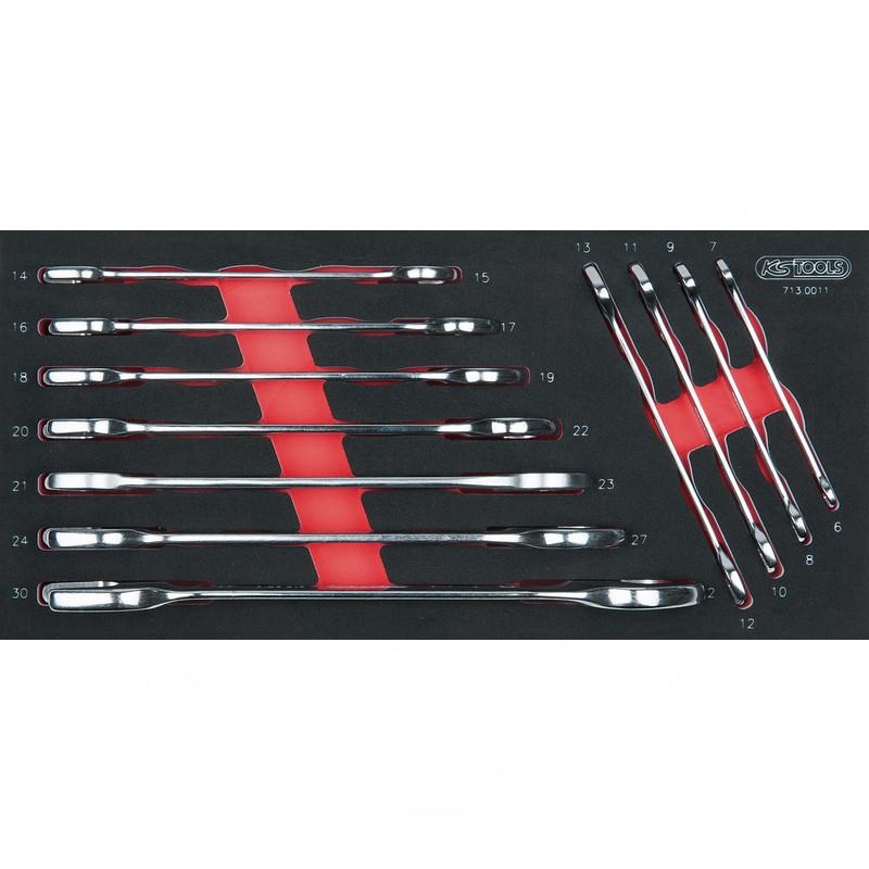KS Tools Open end spanner set, 11pcs | zdjęcie nr 1