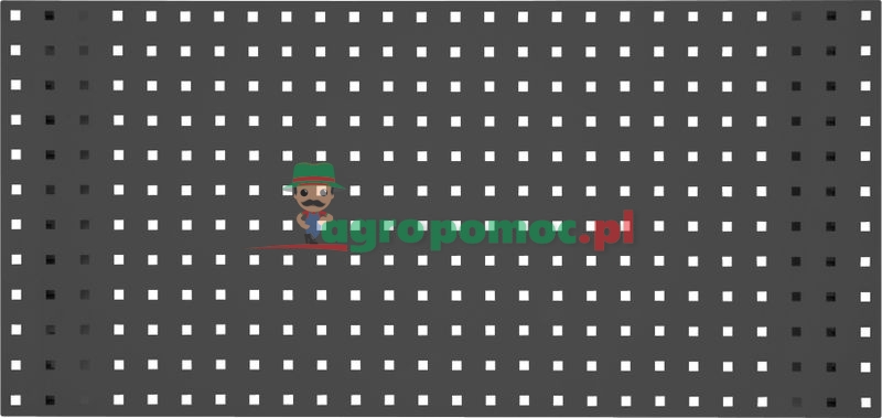 KS Tools Perforated panel slate grey, 2000x450mm | zdjęcie nr 1