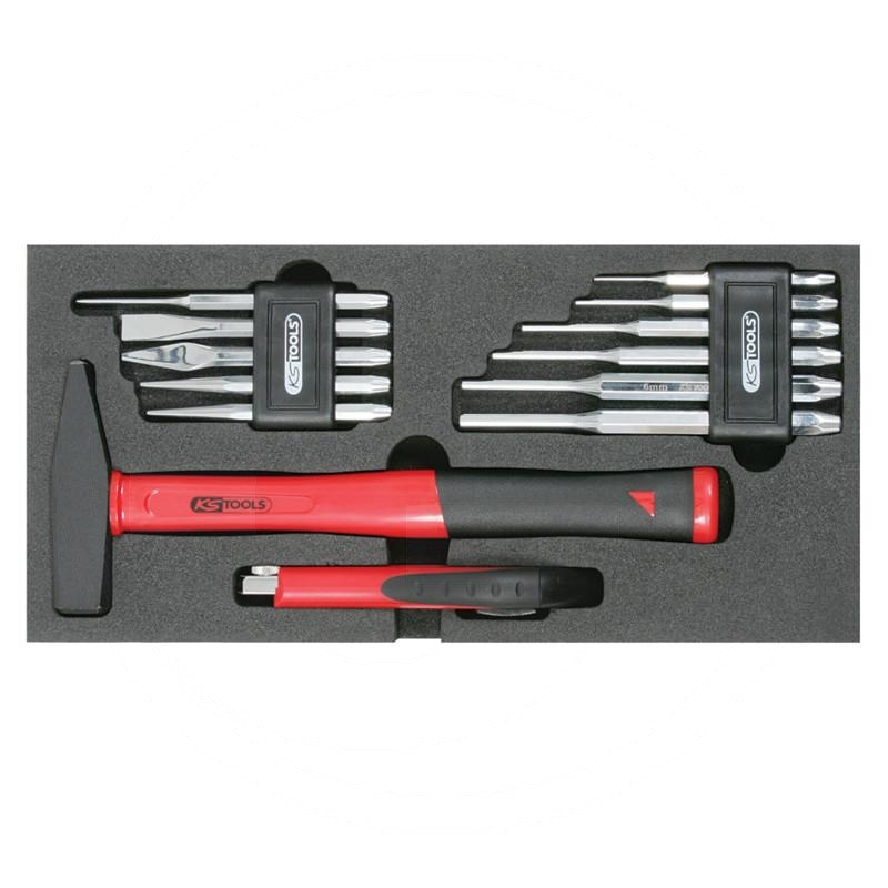 KS Tools Pin punch and hammer set | zdjęcie nr 1