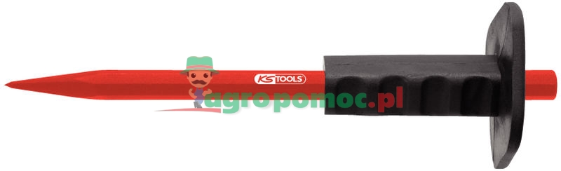 KS Tools Pointed chisel with hand grip, 16x300mm | zdjęcie nr 1