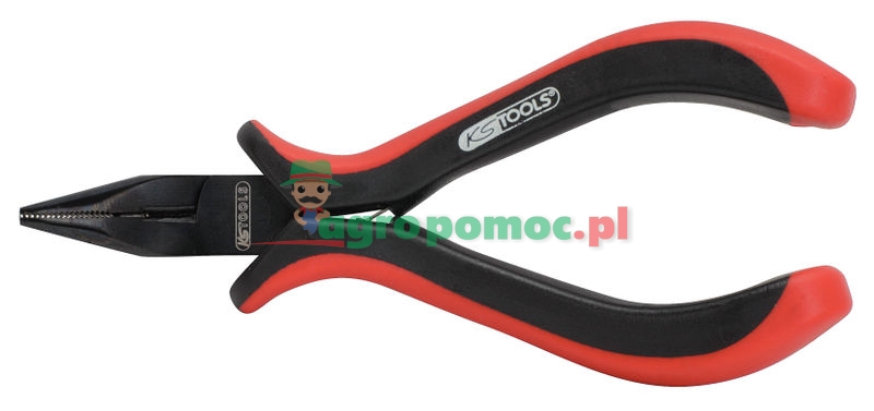 KS Tools Precise long nose plier serrated, 130mm | zdjęcie nr 1