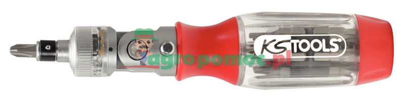 KS Tools Ratchet bit driver, 1/4" | zdjęcie nr 1