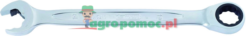 KS Tools Ratchet combination spanner with jaw ratchet function | zdjęcie nr 1
