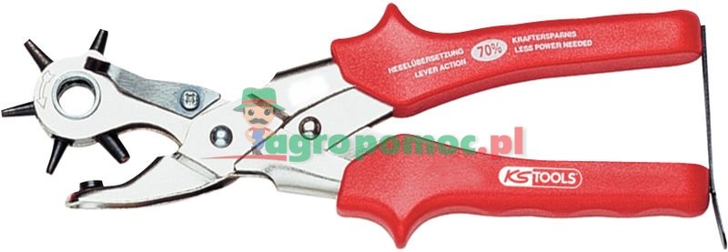 KS Tools Revolving punch plier, normal, 250mm | zdjęcie nr 1