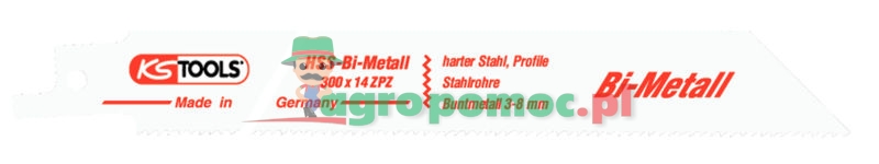 KS Tools Sabre saw blade L=300mm, 1,8mm, 5pcs | zdjęcie nr 1