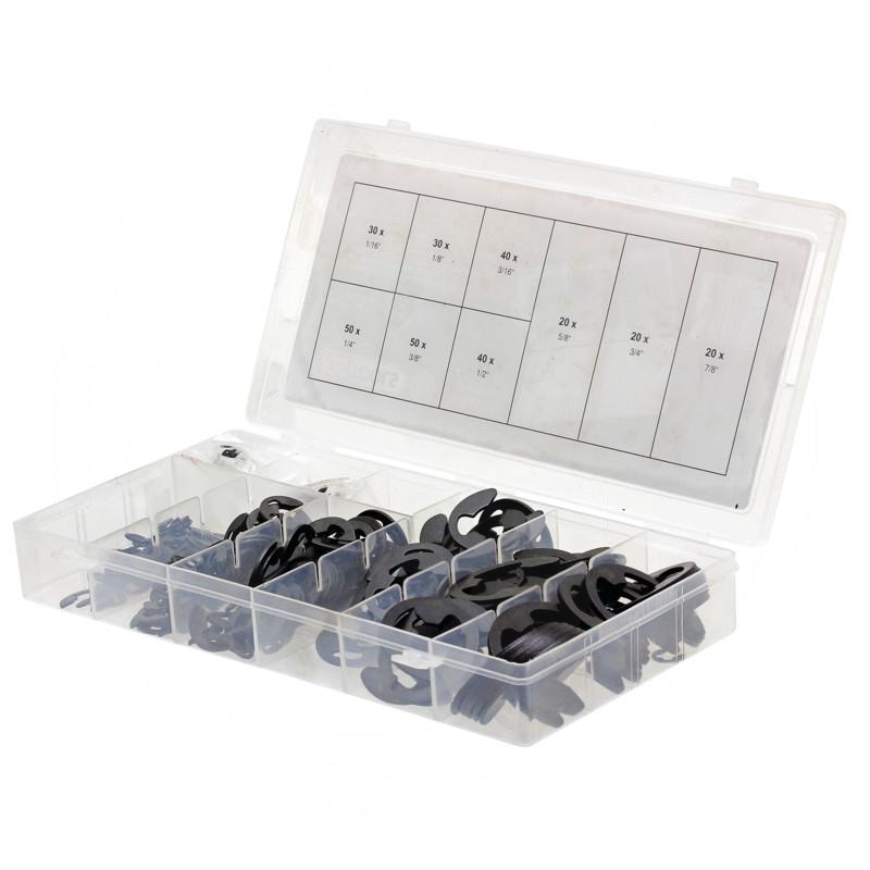 KS Tools SAE E-Ring circlips assortment, 340 pcs | zdjęcie nr 1