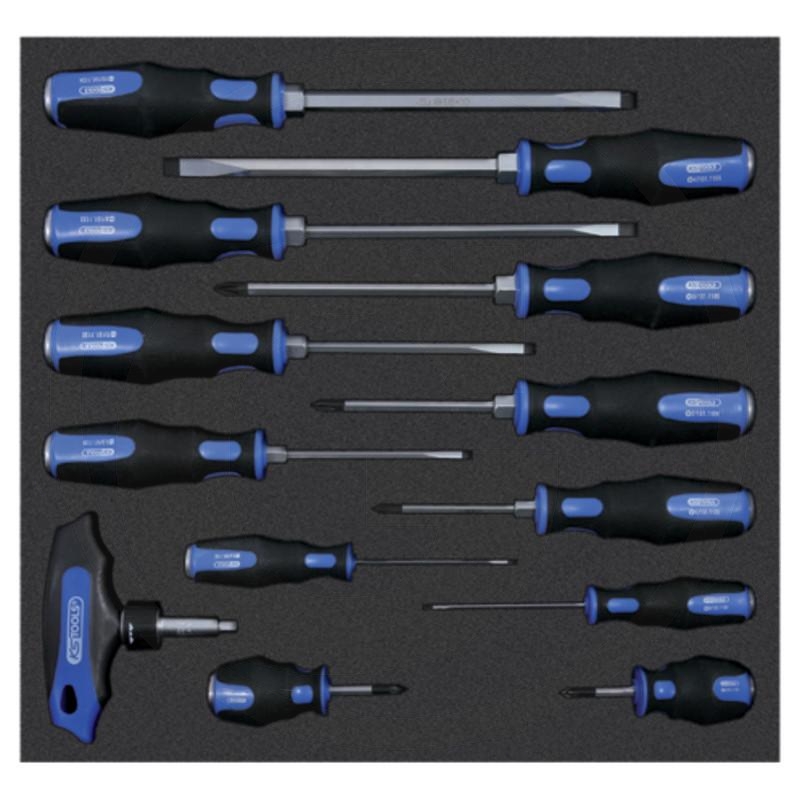 KS Tools Set of screwdrivers with striking cap | zdjęcie nr 1