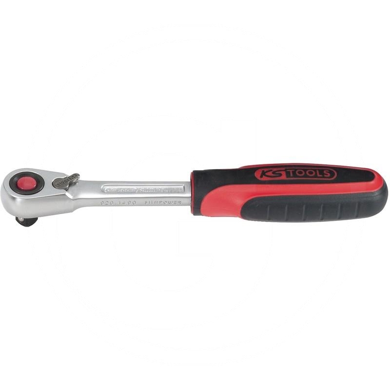 KS Tools Slimpower ratchet, 1/4", 140mm | zdjęcie nr 1