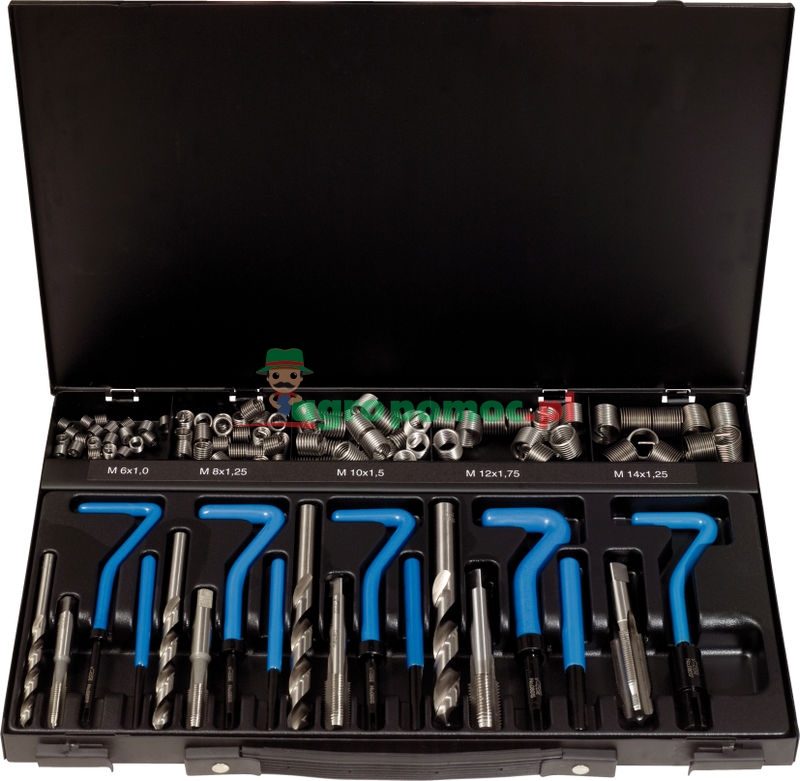 KS Tools Stainless steel thread repair kit,113pcs | zdjęcie nr 1