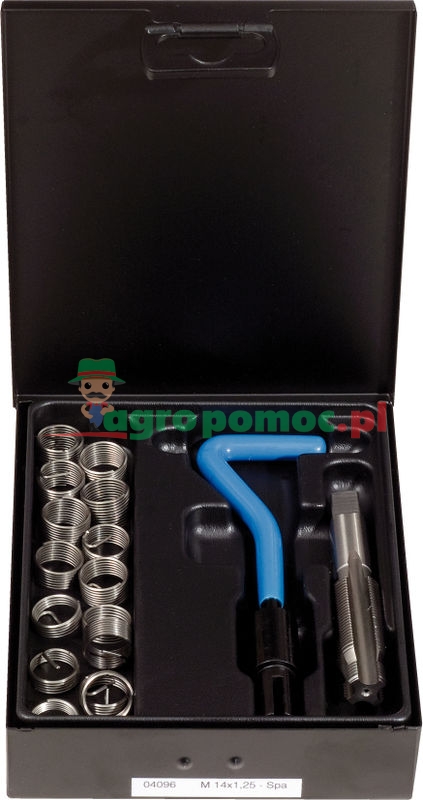 KS Tools Stainless steel thread repair set, 17pcs | zdjęcie nr 1