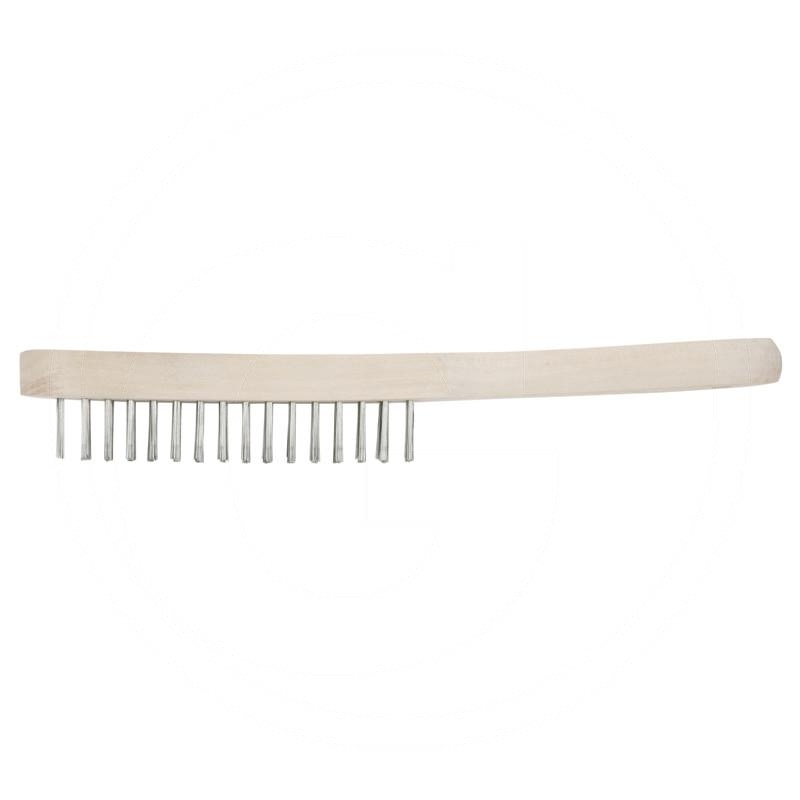 KS Tools Stainless wire brush, 3-row, 290mm | zdjęcie nr 1