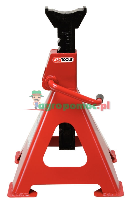 KS Tools Steel Axle Stand with height adjustment, 12 t | zdjęcie nr 1