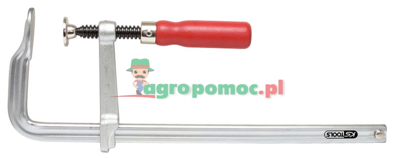 KS Tools Steel screw clamp, 250mm | zdjęcie nr 1