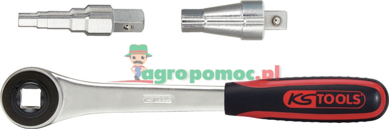 KS Tools Step key set, 3pcs, 3/8"-1" | zdjęcie nr 1