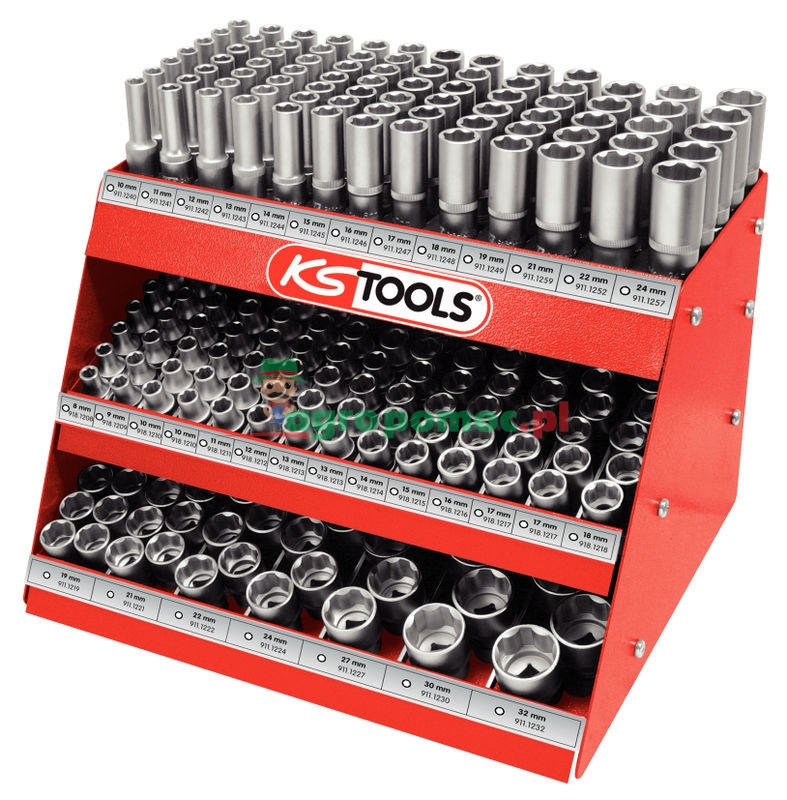 KS Tools SUPERLOCK socket display, 311pcs, 1/2" | zdjęcie nr 1